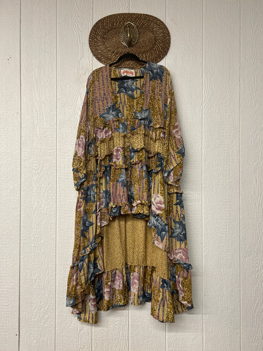 Rasgulla Sari Rhiannon Kimono 0826 203
