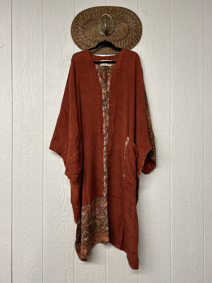 Crepe Sari Gaia Duster Dress 0826 114