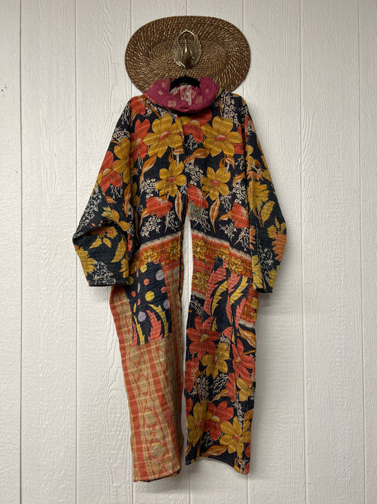 Fine Kantha Cowl Split Pullover 1225 086