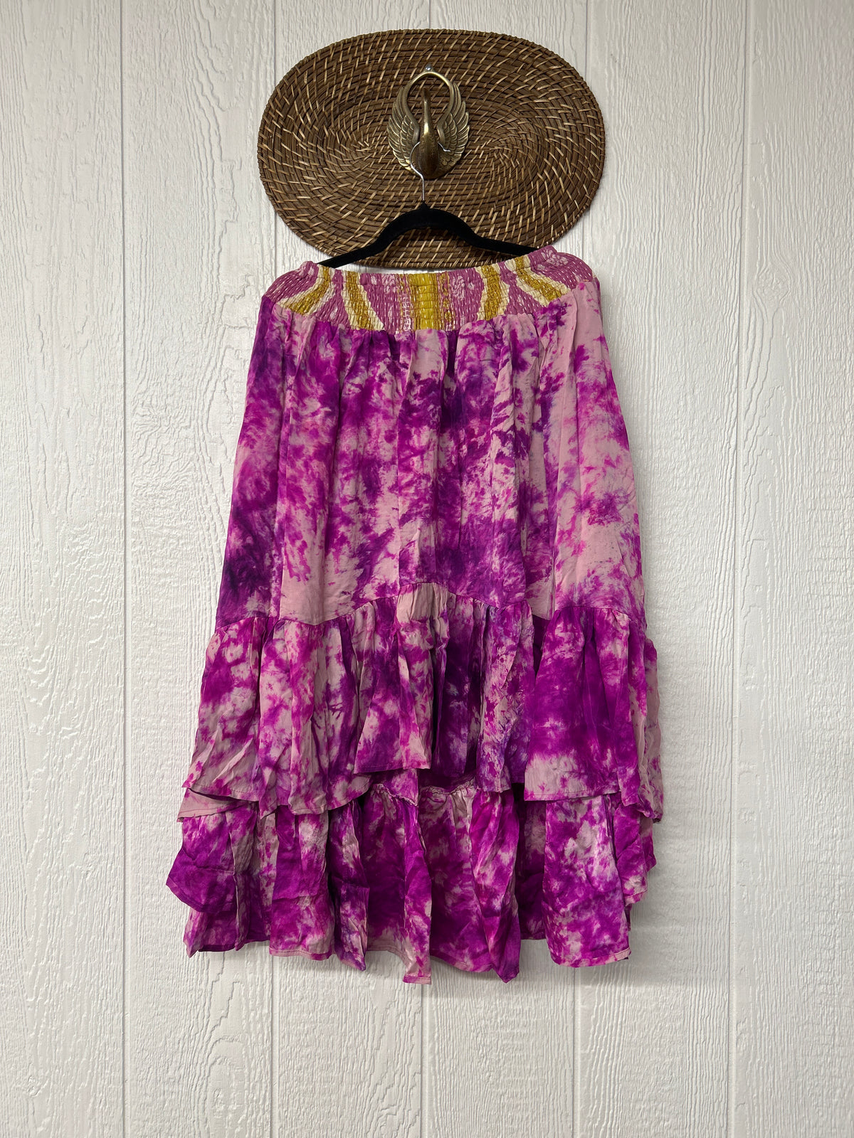 Crepe Sari Dahlia Skirt 1026 110