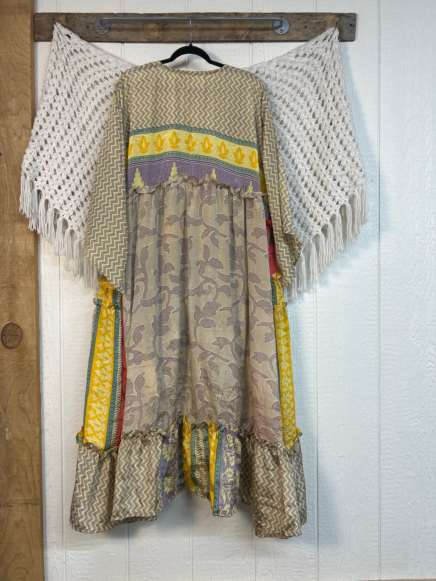 Rasgulla Sari Rhiannon Kimono 0826 020