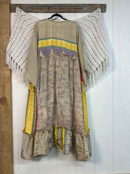 Rasgulla Sari Rhiannon Kimono 0826 020