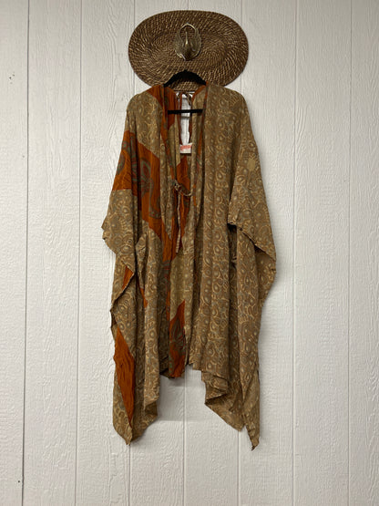 Crepe Sari Orchid Kimono 0626 108
