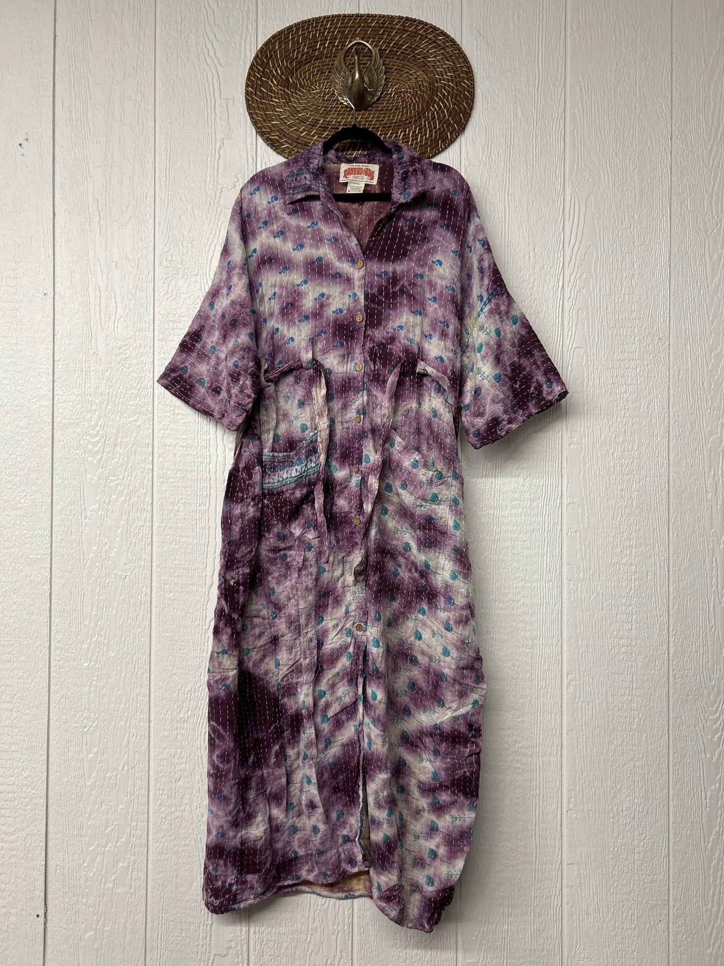 Pareo Kantha Gravity Duster Dress 0526 006