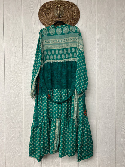 Rasgulla Sari Luminous Maxi Dress 0226 007