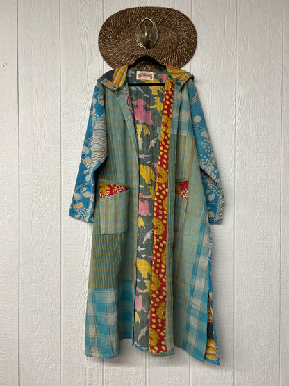 Fine Kantha Rising Sun Coat 1026 026