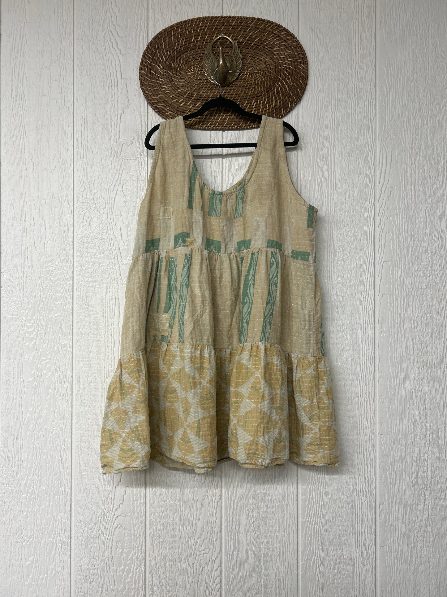 Alchemi Kantha Meadow Mini Dress 0826 001
