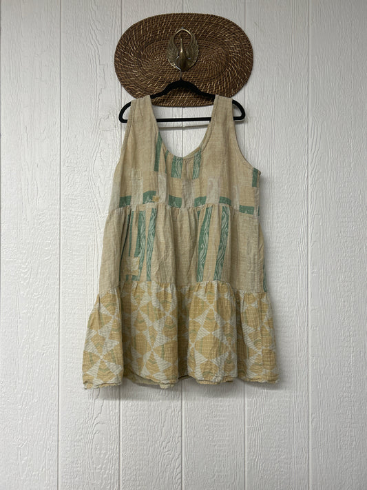 Alchemi Kantha Meadow Mini Dress 0826 001