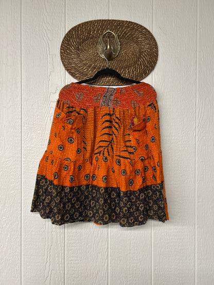 Pareo Kantha Meadow Skirt 0826 269