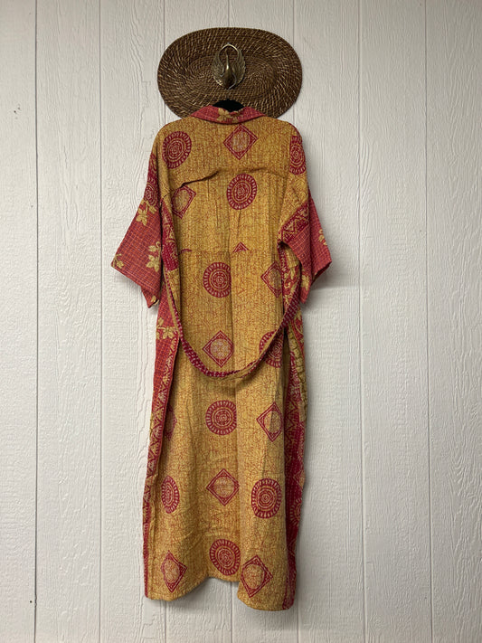 Pareo Kantha Gravity Duster Dress 0226 213