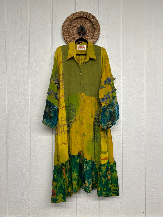 Crepe Sari Rhiannon Duster Dress 0226 185