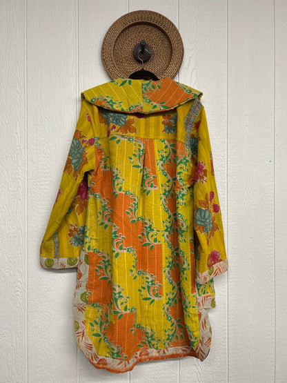 Fine Kantha Drifter Coat 1026 049