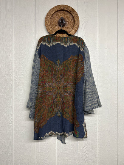 Crepe Sari Shortie Spellbound Kimono 0426 169