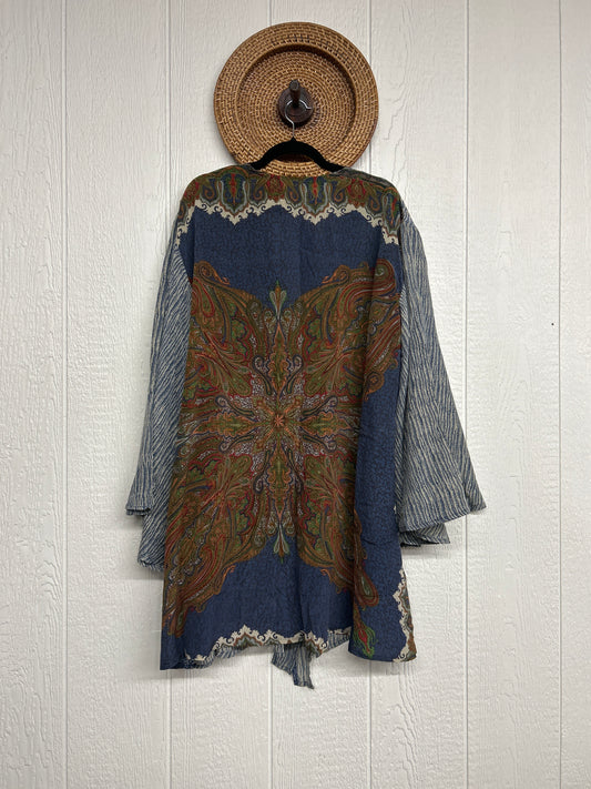 Crepe Sari Shortie Spellbound Kimono 0426 169