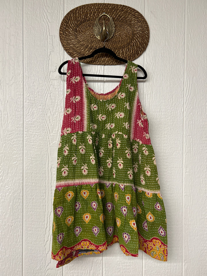 Kantha Meadow Mini Dress 0625 001