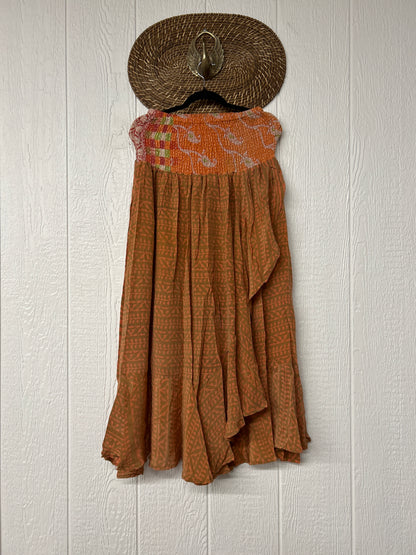 Crepe Sari Inner Peace Wrap Skirt 0626 160