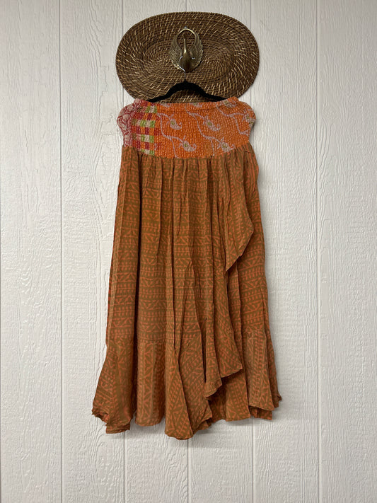 Crepe Sari Inner Peace Wrap Skirt 0626 160