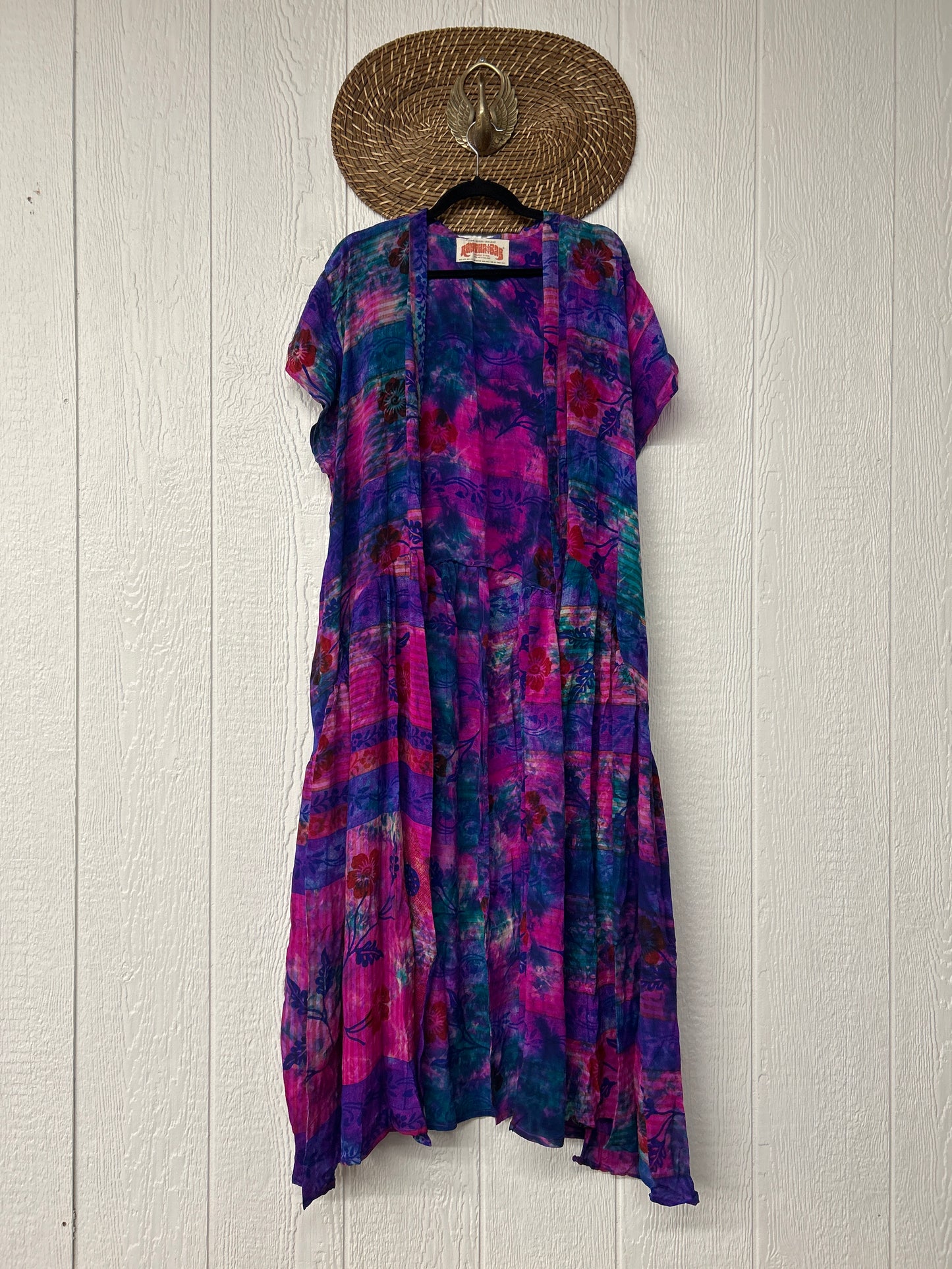 Crepe Sari Summer Evermore Kimono 0726 112