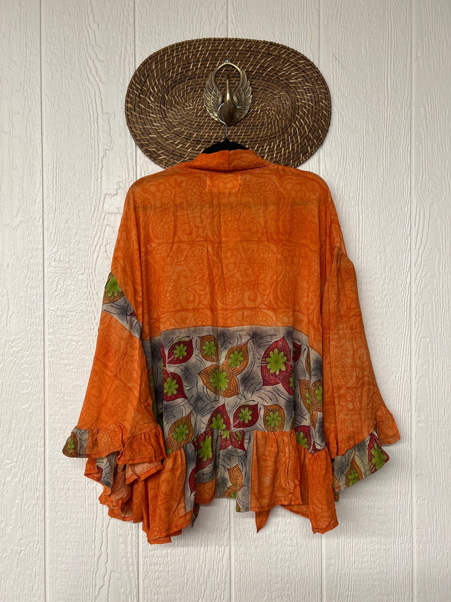 Crepe Sari Wild Rose Top 1225 227