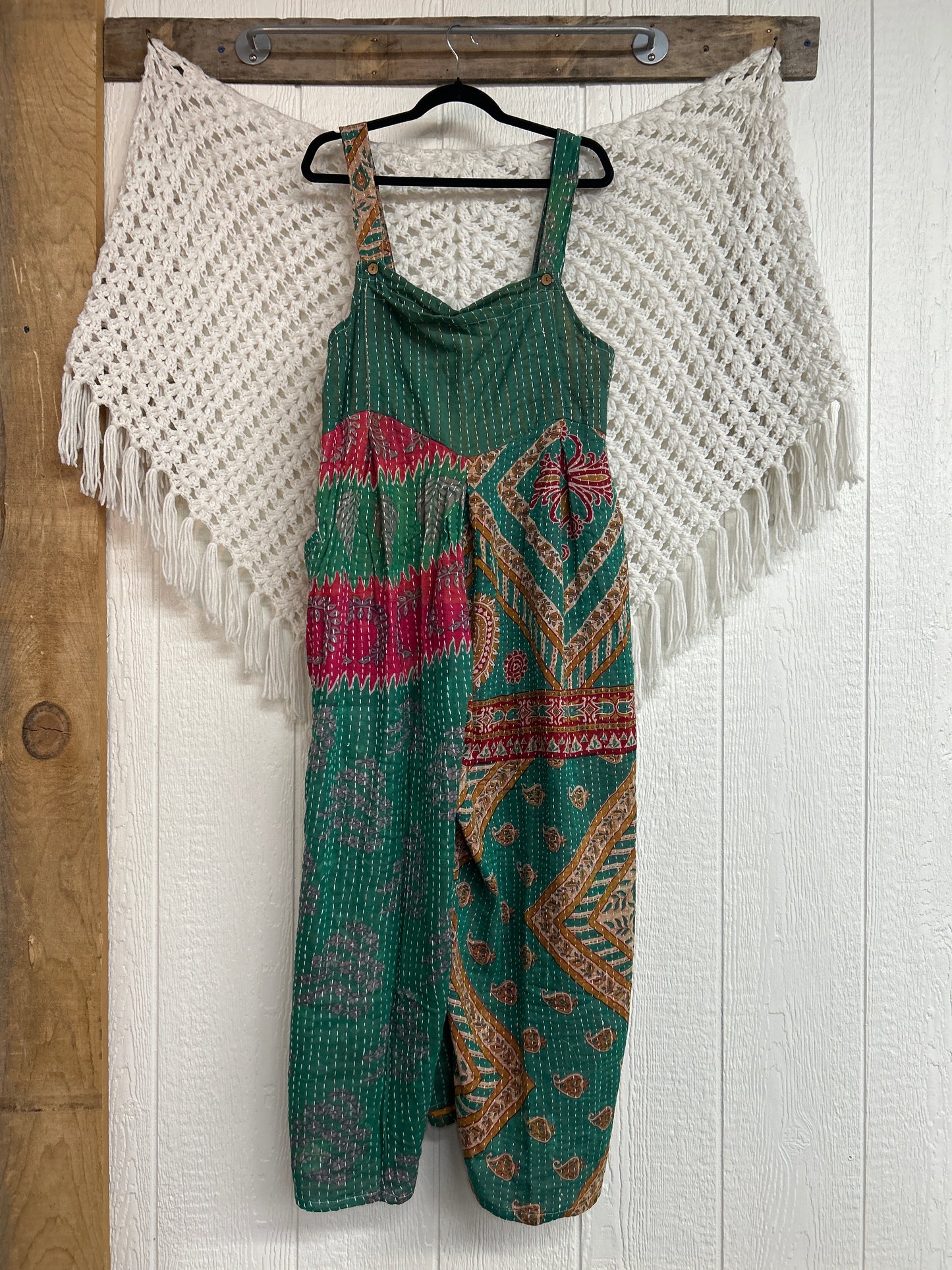 Crossroad Kantha Overalls 1025 039