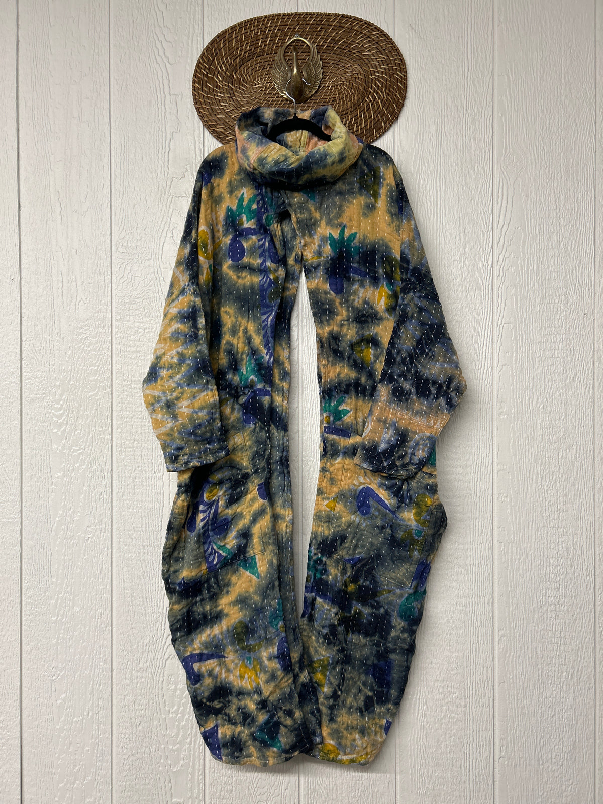 Aura Edit Koverlet Cowl Split Pullover 1026 023