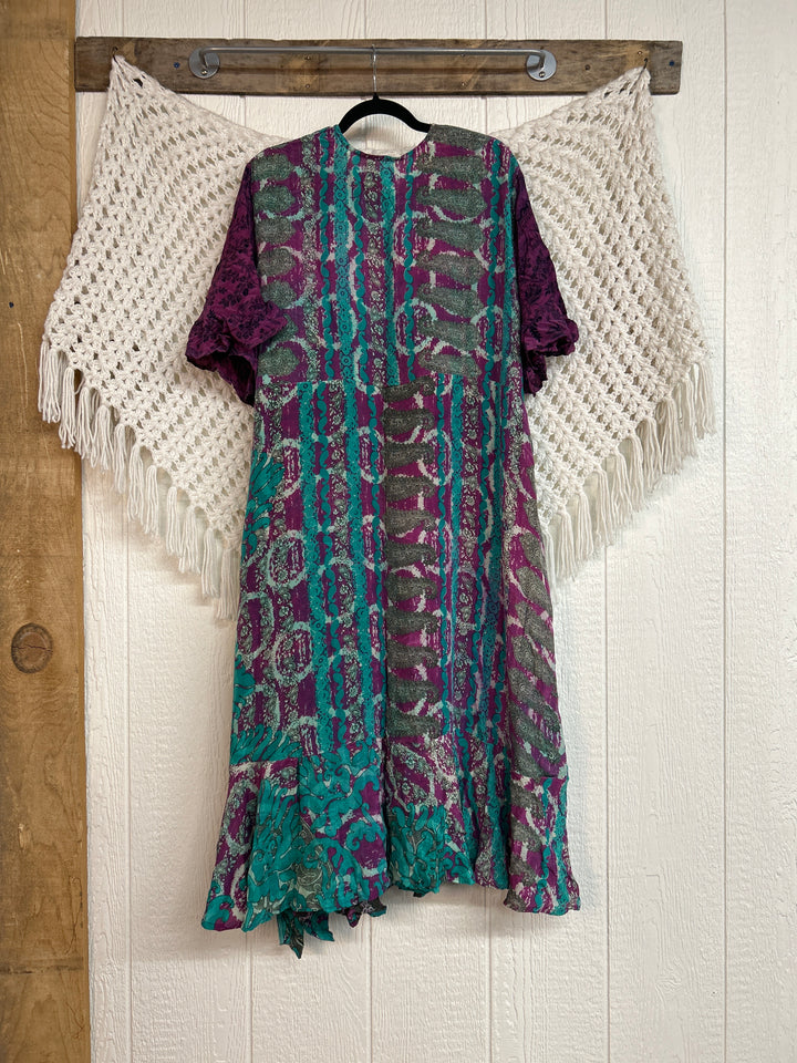 Summer Flourish Wrap Dress 0725 007