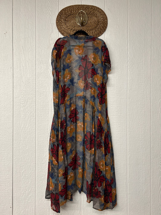 Crepe Sari Summer Evermore Kimono 0726 050