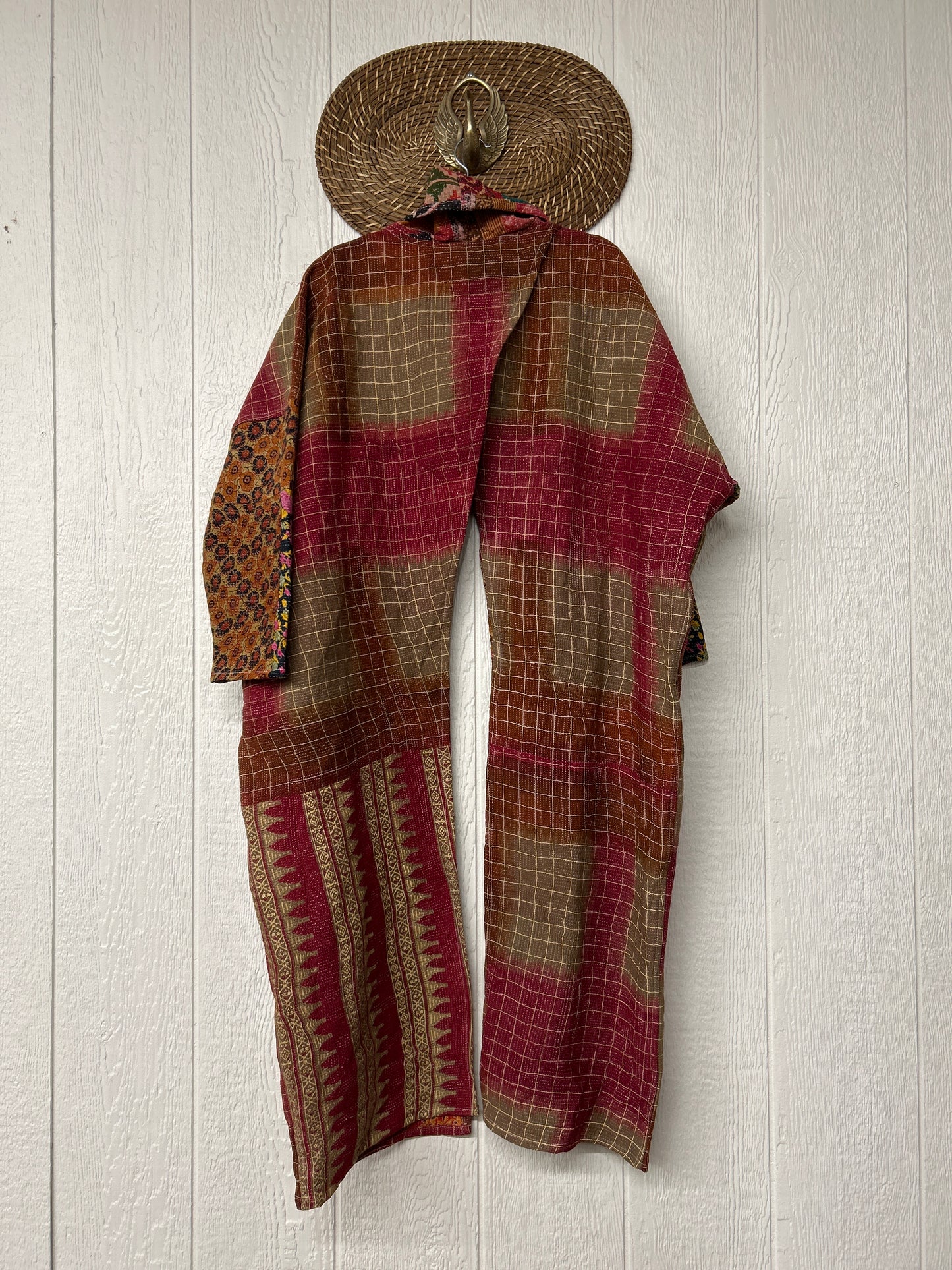 Fine Kantha Cowl Split Pullover 1225 102