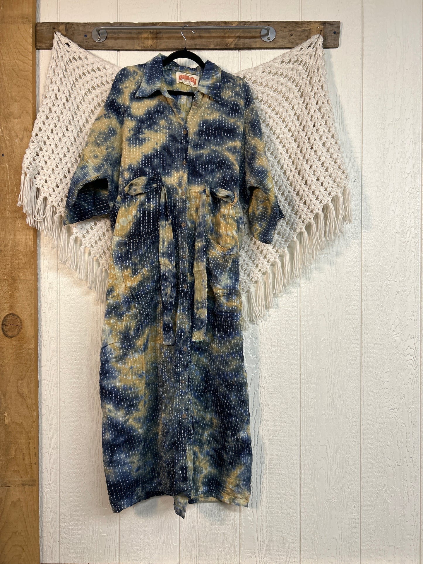 Pareo Kantha Gravity Duster Dress 0226 161