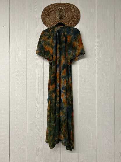 Crepe Sari Summer Woodstock Duster 0626 272