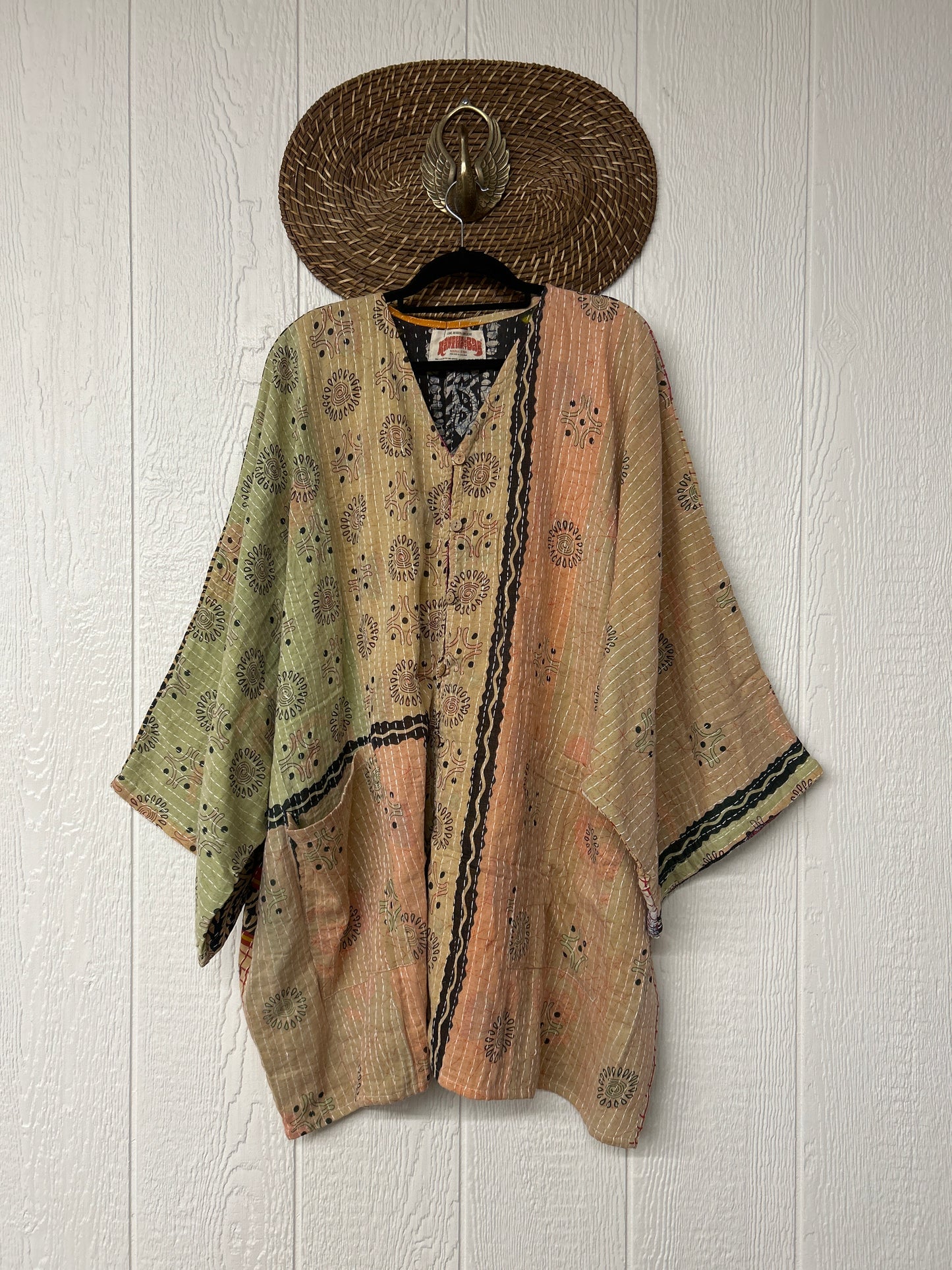 Pareo Kantha Gaia Button-Down Kimono 0126 266
