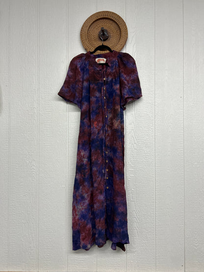 Crepe Sari Summer Woodstock Duster 0626 090