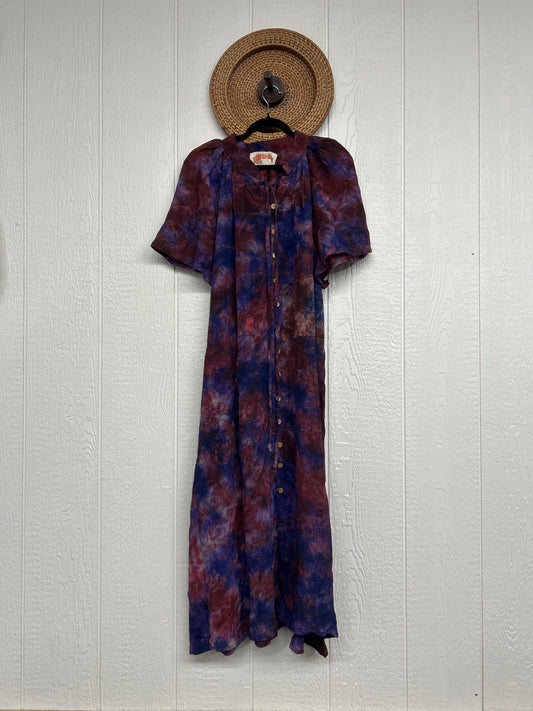 Crepe Sari Summer Woodstock Duster 0626 090