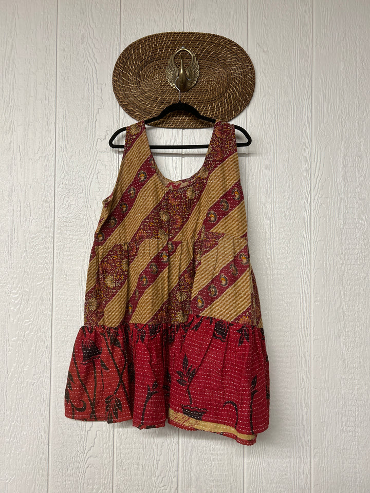 Kantha Meadow Mini Dress 0425 050