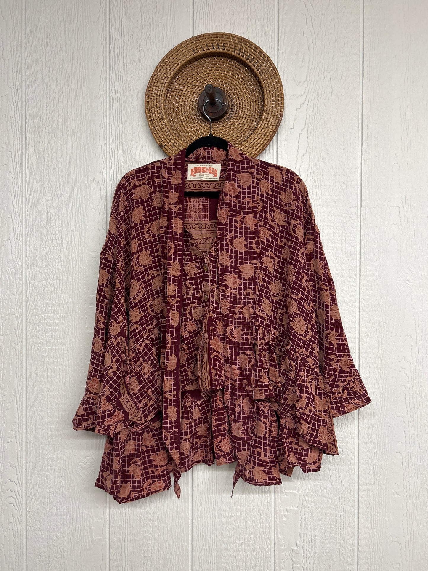 Crepe Sari Wild Rose Top 0426 175