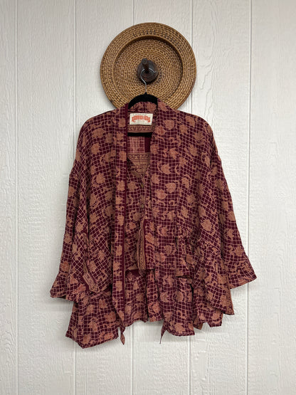Crepe Sari Wild Rose Top 0426 175