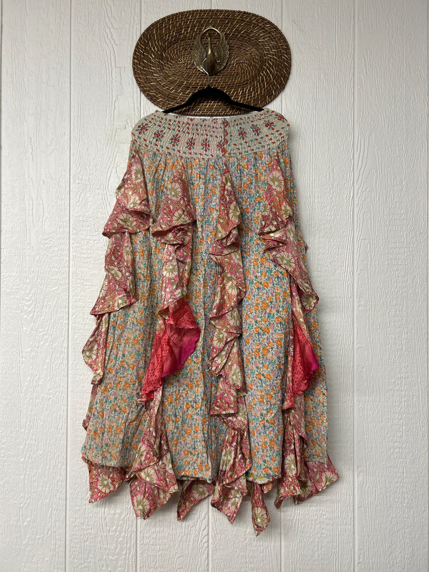 Pareo Kantha Willow Maxi Skirt 0826 104
