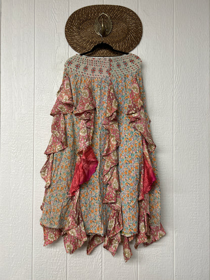 Pareo Kantha Willow Maxi Skirt 0826 104