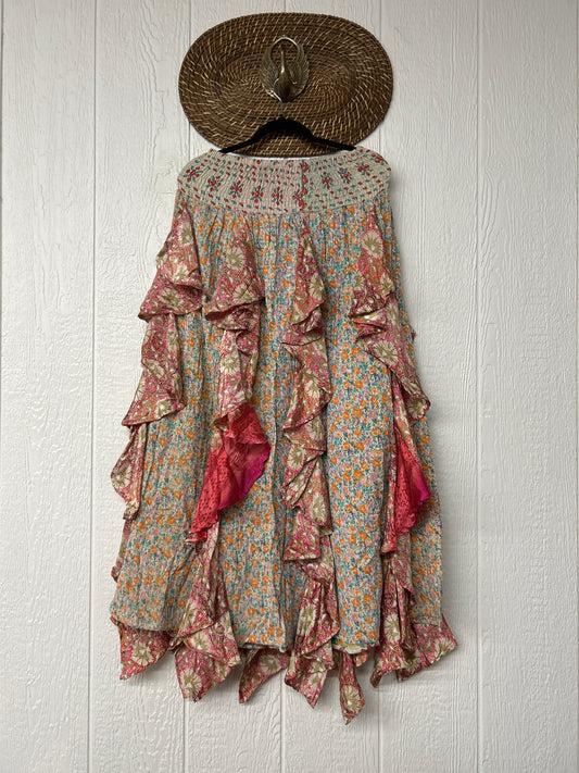 Pareo Kantha Willow Maxi Skirt 0826 104