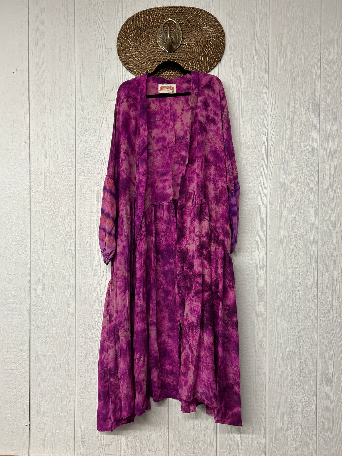 Crepe Sari Evermore Kimono 1026 069