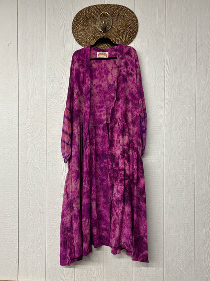 Crepe Sari Evermore Kimono 1026 069