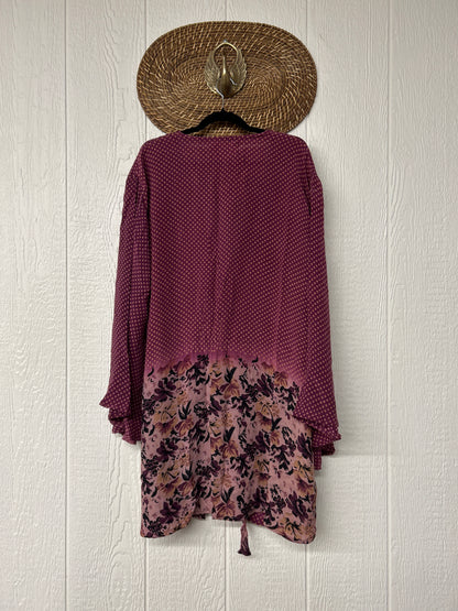 Crepe Sari Shortie Spellbound Kimono 0426 041
