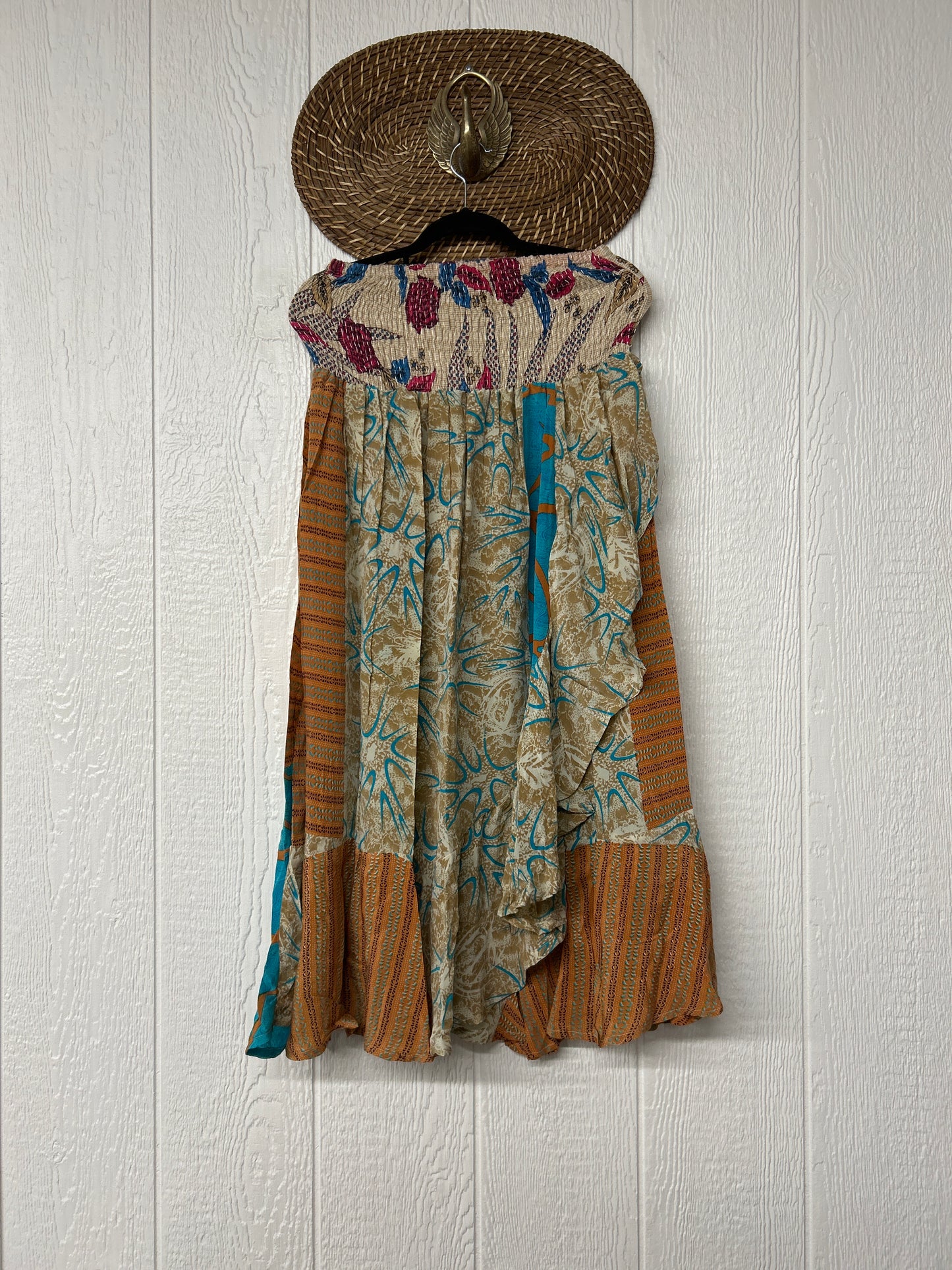 Crepe Sari Inner Peace Wrap Skirt 0626 117