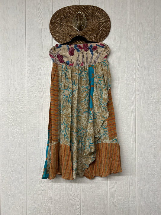 Crepe Sari Inner Peace Wrap Skirt 0626 117