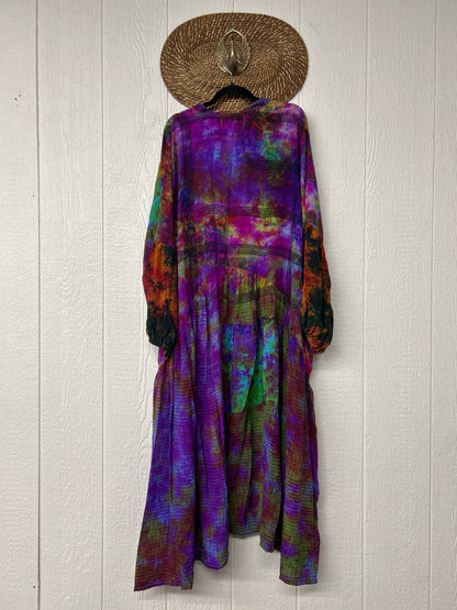 Crepe Sari Evermore Kimono 1026 244