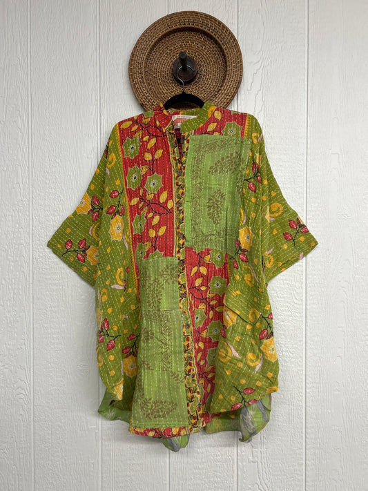 Pareo Kantha Free To Be Button-Down 0426 015