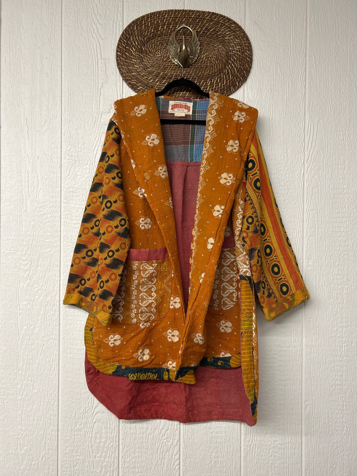 Fine Kantha Drifter Coat 1125 181