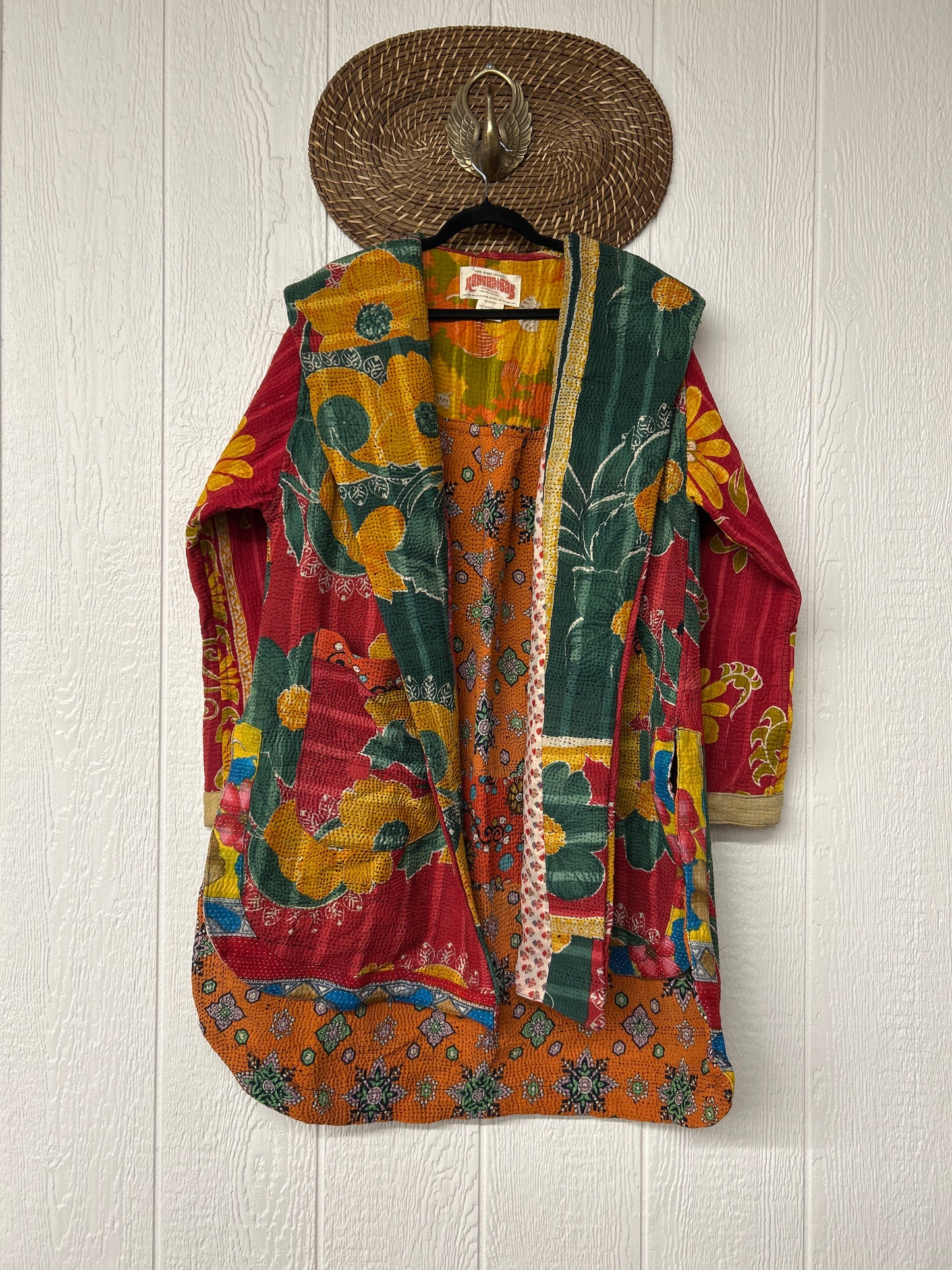 Fine Kantha Drifter Coat 1125 125