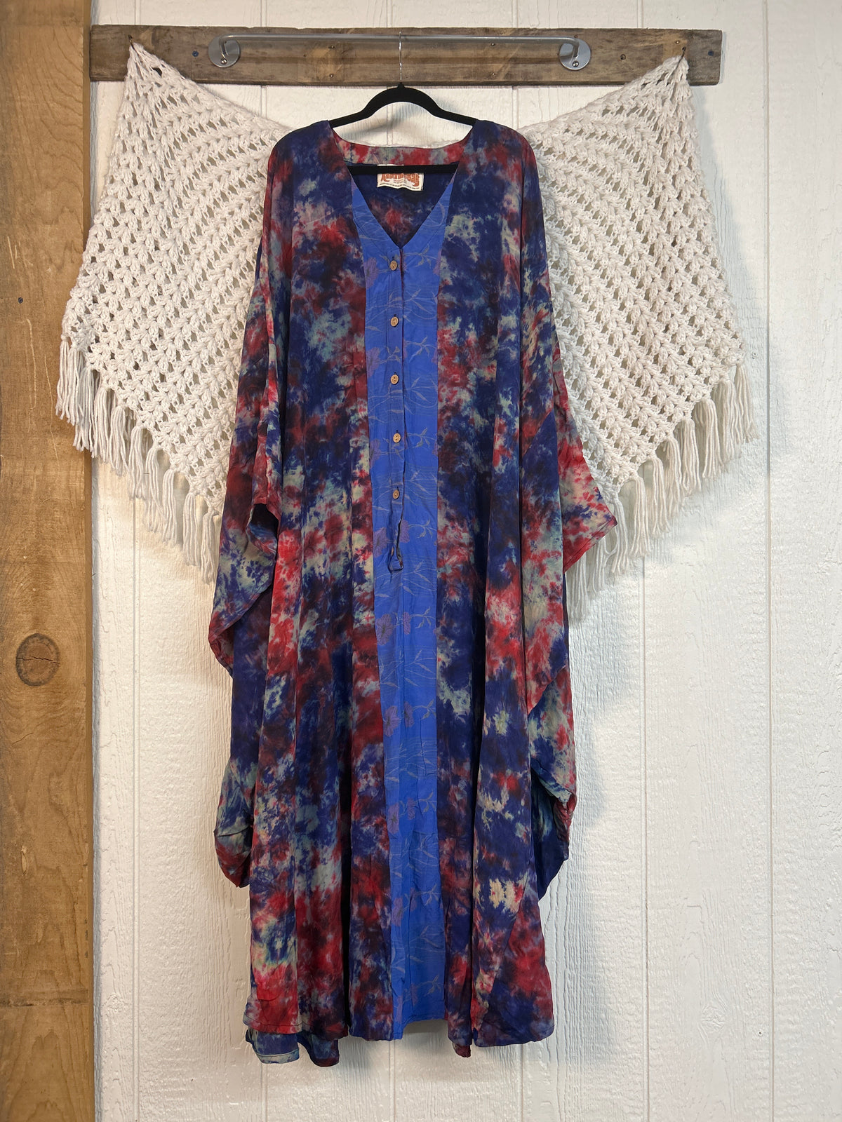Crepe Sari Bowie Muu Dress 0826 033