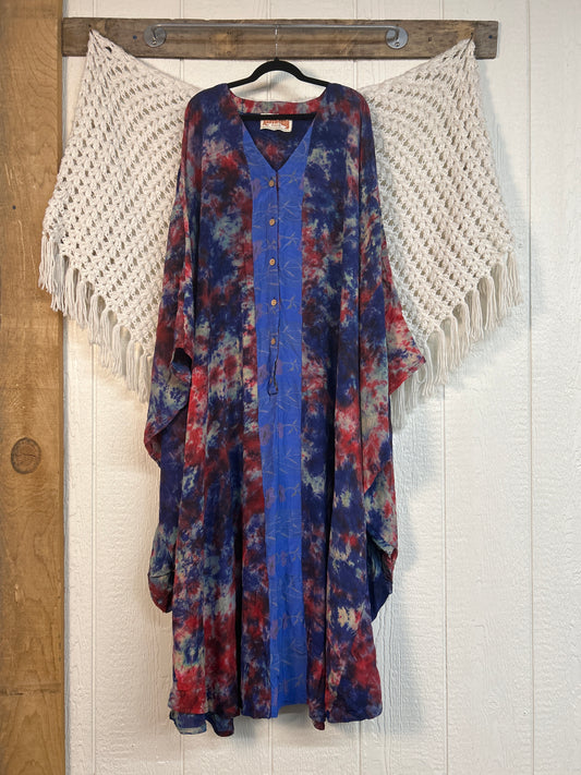 Crepe Sari Bowie Muu Dress 0826 033